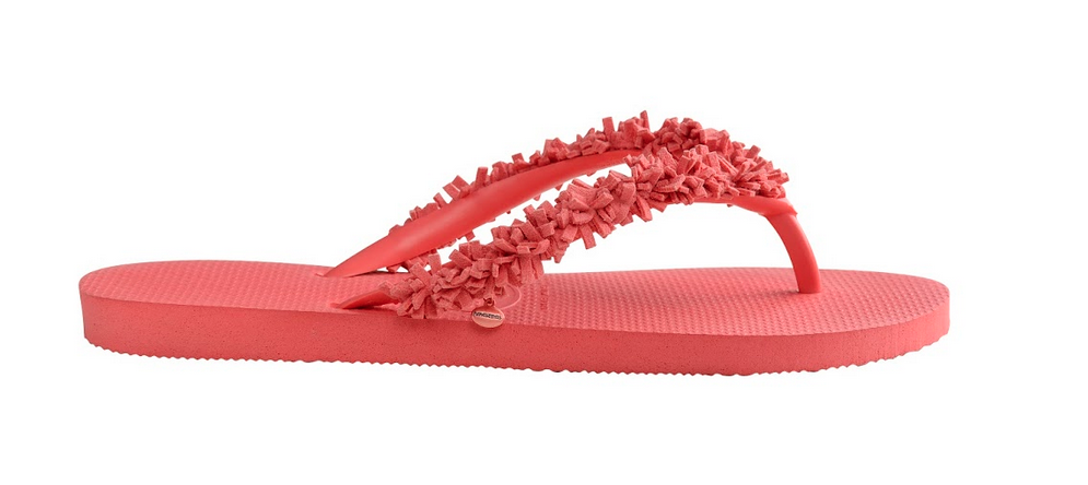 HAVAIANAS SLIM FRINGE CORAL By Anouschka