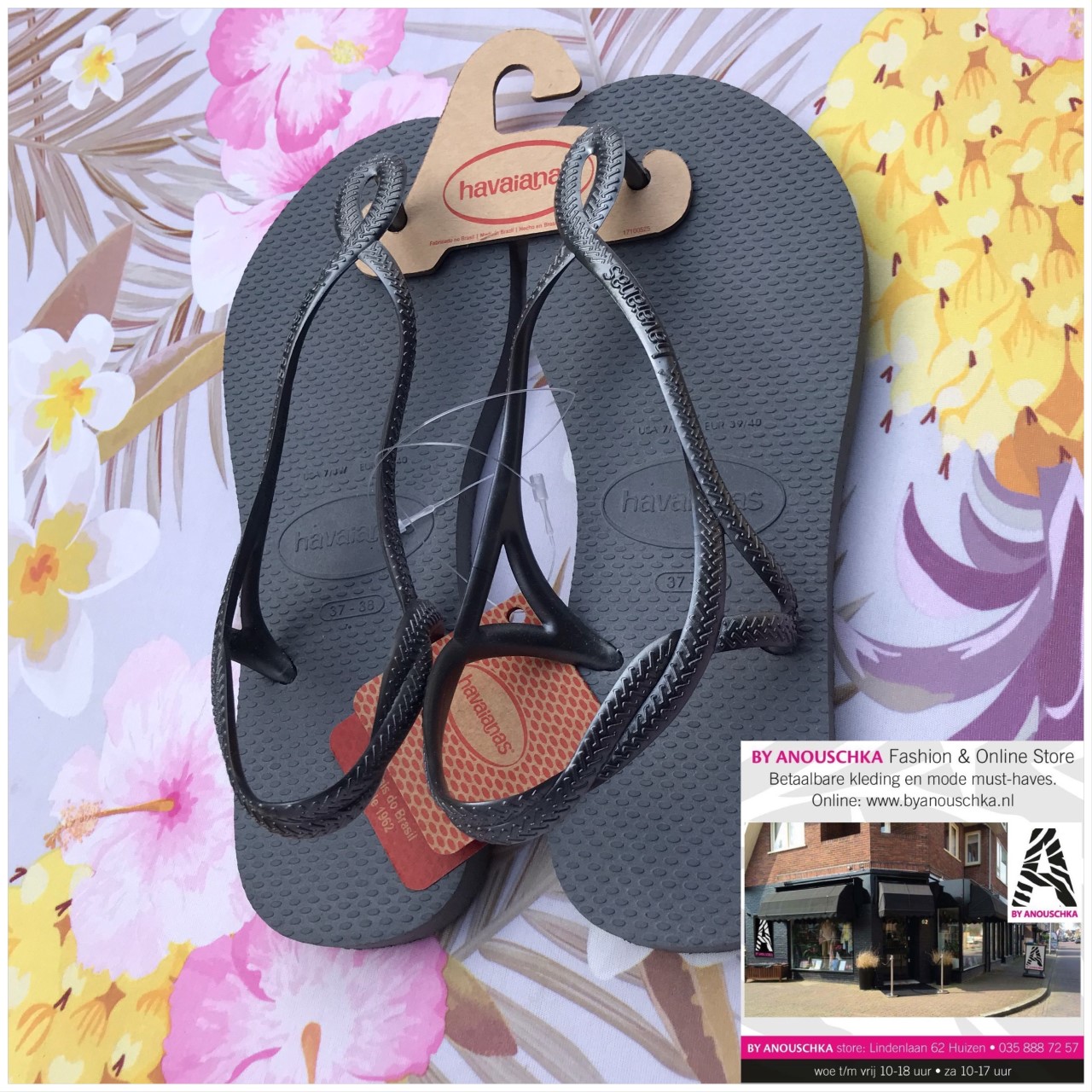 Havaianas best sale met bandje