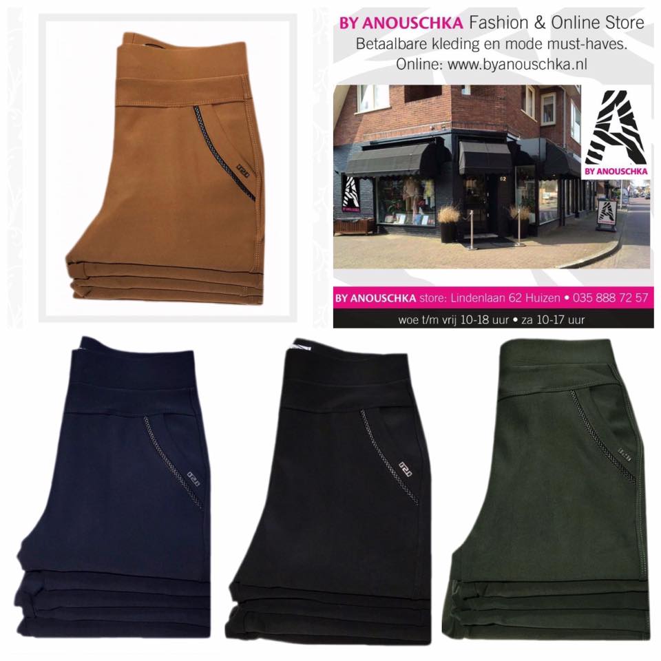 Levendig Evaluatie korting Broek yu & me paris LM-3312-8 donker grijs – By Anouschka