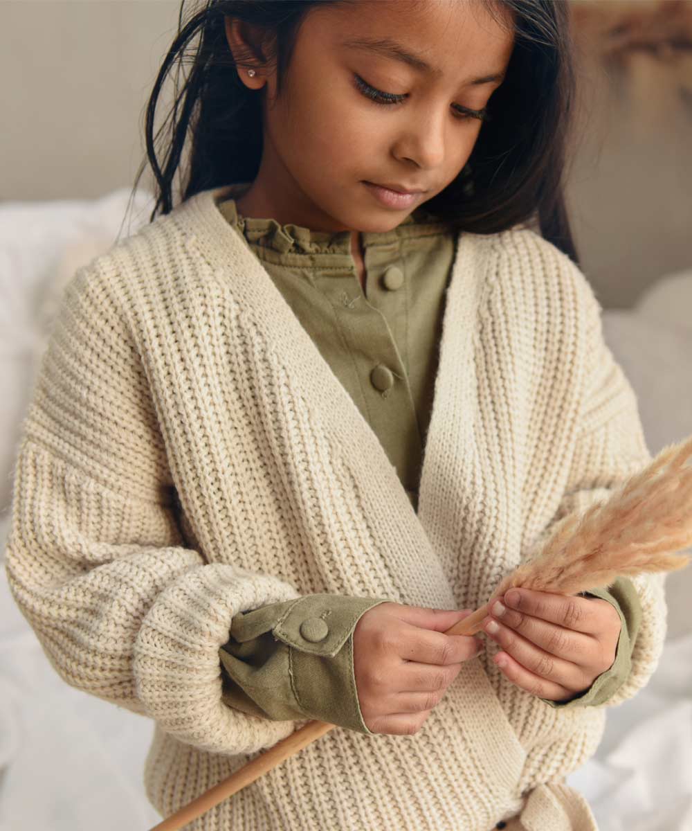 Ambika wikkelvest beige outlet